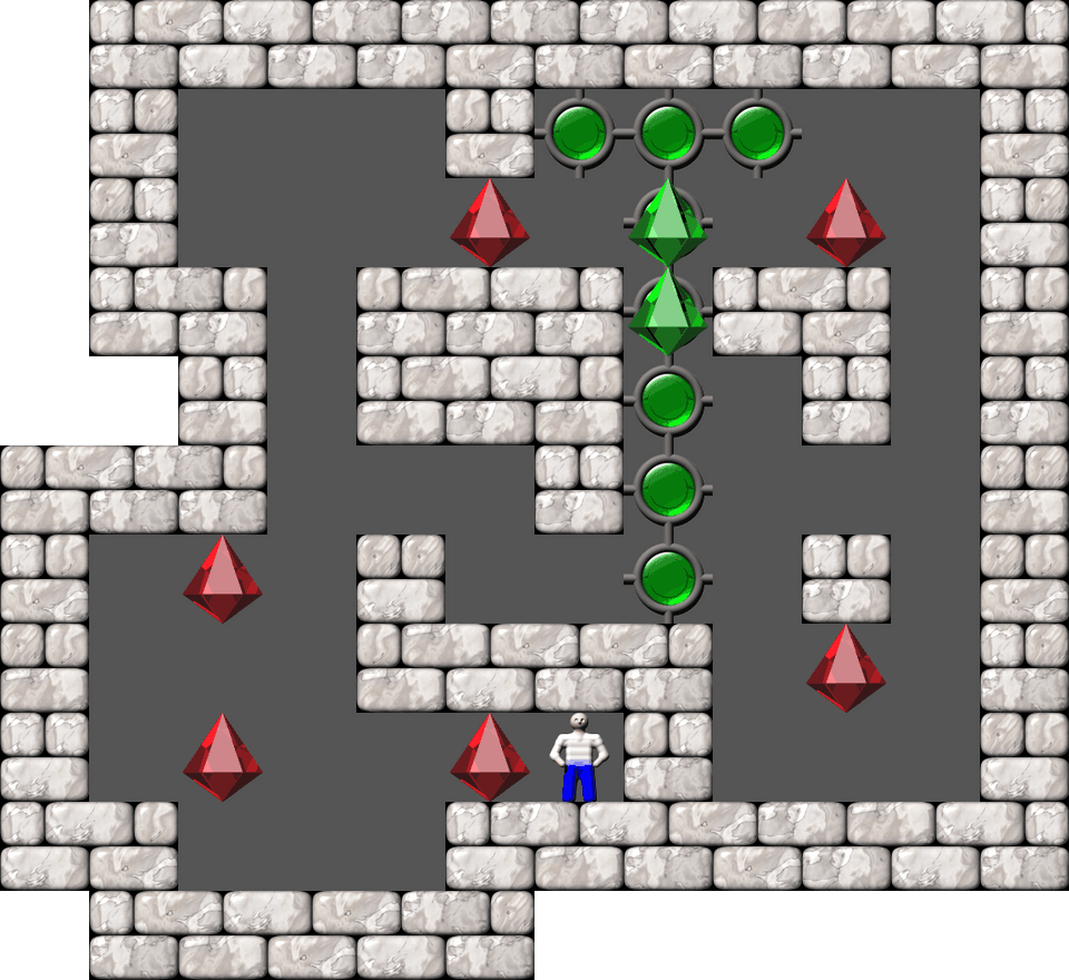 Sokoban Mass Remodel level 604